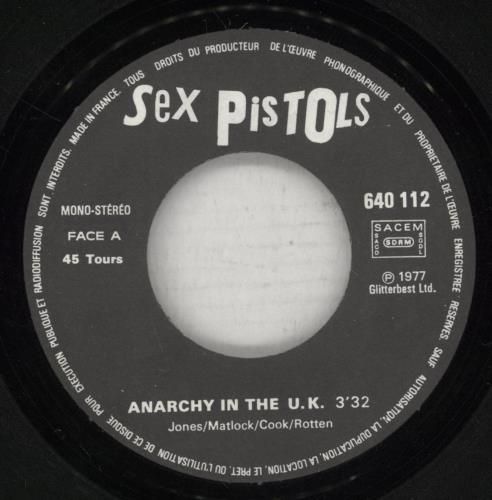 Sex Pistols Pretty Vacant - EA - VG 7" vinyl single (7 inch record / 45) French SEX07PR888497