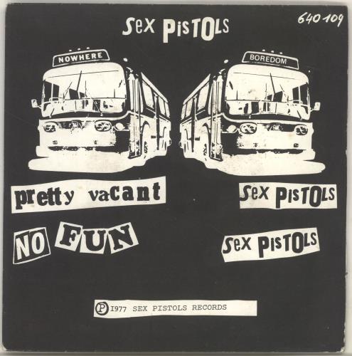 Sex Pistols Pretty Vacant - EA price code 7" vinyl single (7 inch record / 45) French SEX07PR700428