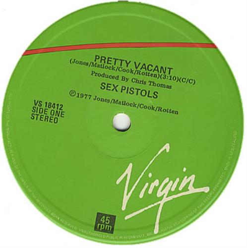 Sex Pistols Pretty Vacant 12" vinyl single (12 inch record / Maxi-single) New Zealand SEX12PR105374