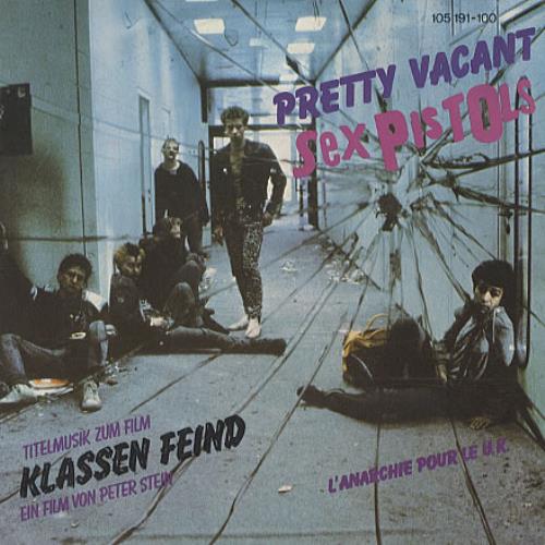 Sex Pistols Pretty Vacant 7" vinyl single (7 inch record / 45) German SEX07PR127544
