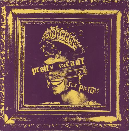 Sex Pistols Pretty Vacant 7" vinyl single (7 inch record / 45) UK SEX07PR84905