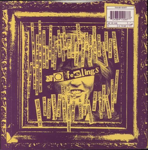 Sex Pistols Pretty Vacant 7" vinyl single (7 inch record / 45) UK SEX07PR84905