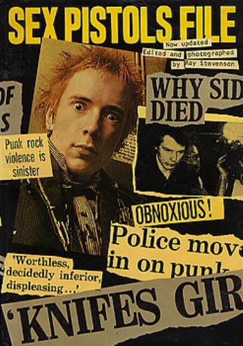 Sex Pistols Sex Pistols File book UK SEXBKSE291068