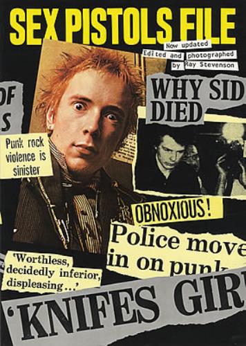 Sex Pistols Sex Pistols File book UK SEXBKSE371008