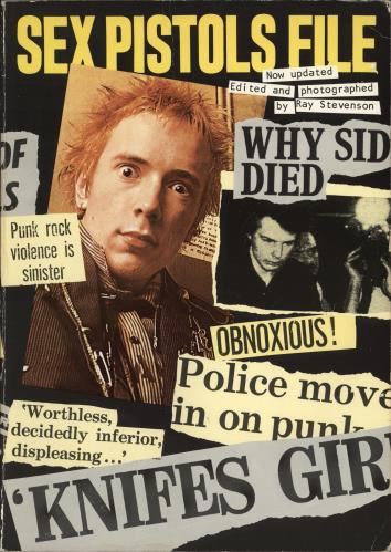 Sex Pistols Sex Pistols File book UK SEXBKSE772373
