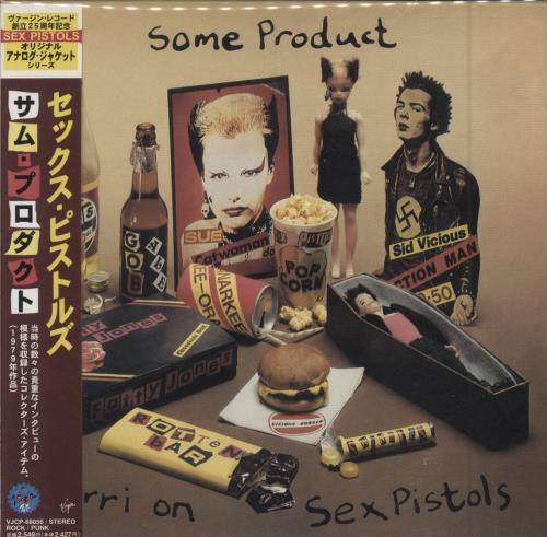 Sex Pistols Some Product CD album (CDLP) Japanese SEXCDSO783442