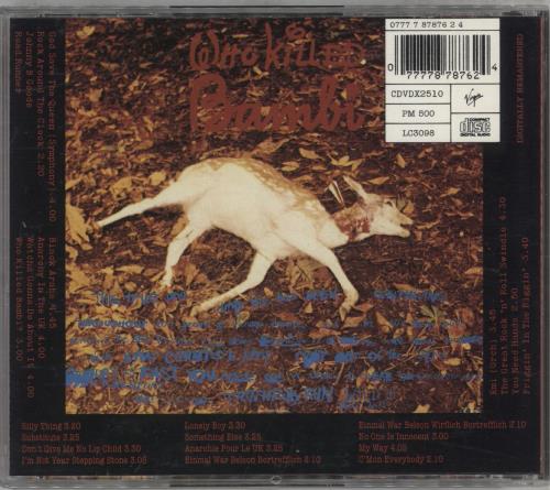 Sex Pistols The Great Rock N' Roll Swindle CD album (CDLP) UK SEXCDTH872677