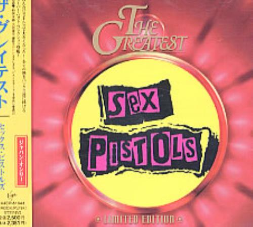 Sex Pistols The Greatest CD album (CDLP) Japanese SEXCDTH114561