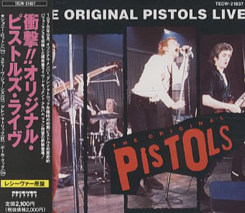 Sex Pistols The Original Pistols Live CD album (CDLP) Japanese SEXCDTH335111
