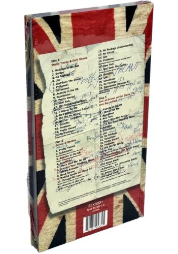 Sex Pistols The Sex Pistols Box Set - Sealed CD Album Box Set UK SEXDXTH789747