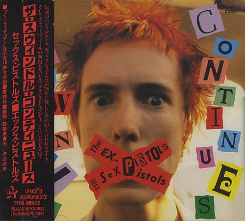 Sex Pistols The Swindle Continues CD album (CDLP) Japanese SEXCDTH140842