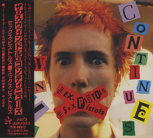 Sex Pistols The Swindle Continues CD album (CDLP) Japanese SEXCDTH398080