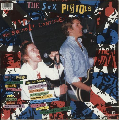 Sex Pistols The Swindle Continues vinyl LP album (LP record) Canadian SEXLPTH882426