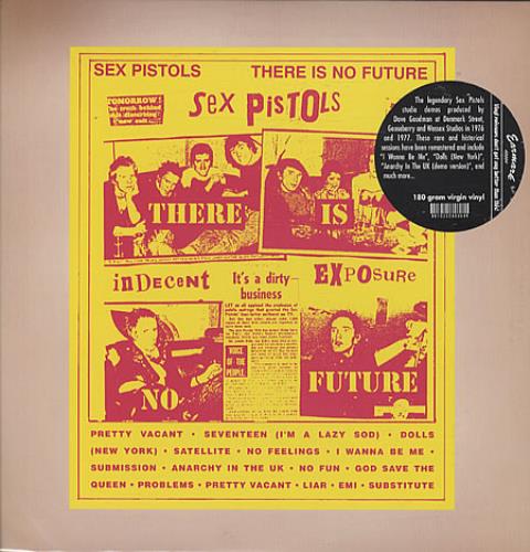 Sex Pistols There Is No Future vinyl LP album (LP record) UK SEXLPTH325687