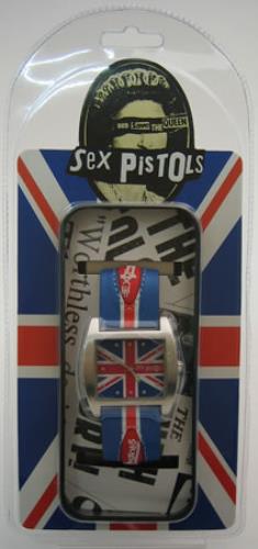 Sex Pistols Union Jack Watch memorabilia Australian SEXMMUN366433