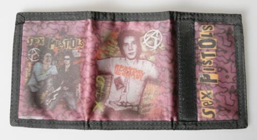 Sex Pistols Wallet memorabilia UK SEXMMWA489164