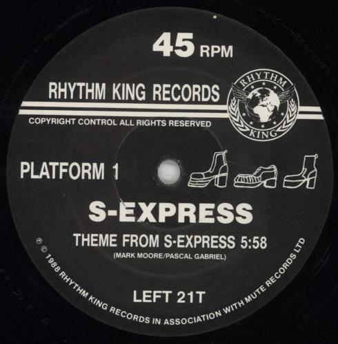 S'Express Theme From S-Express 12" vinyl single (12 inch record / Maxi-single) UK XPR12TH65483