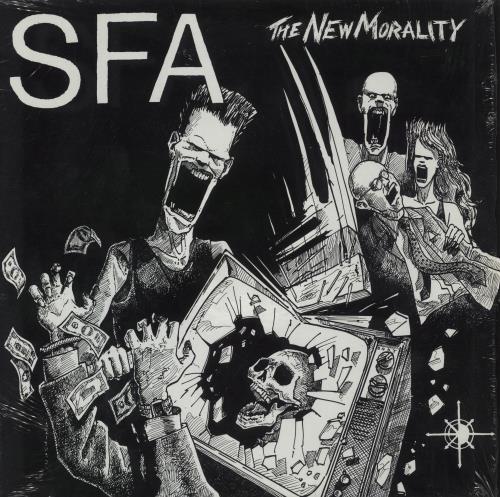 SFA The New Morality vinyl LP album (LP record) US 8PCLPTH863636