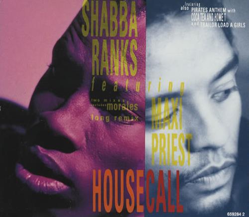 Shabba Ranks Housecall CD single (CD5 / 5") Austrian BBAC5HO383282
