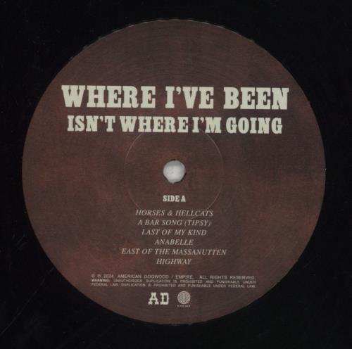 Shaboozey Where I've Been, Isn't Where I'm Going vinyl LP album (LP record) US 7SALPWH854443