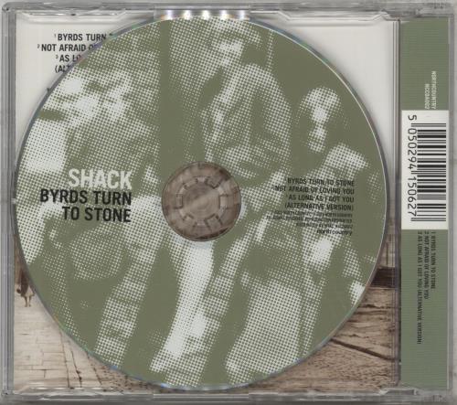 Shack Byrds Turn To Stone CD single (CD5 / 5") UK HACC5BY472797