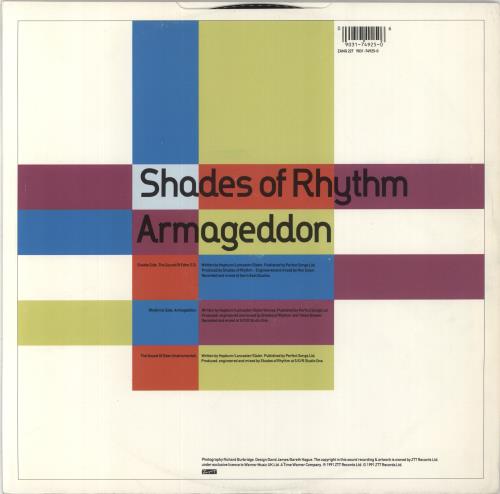 Shades Of Rhythm The Sound Of Eden (Everytime I See Her) VG 12" vinyl single (12 inch record / Maxi-single) UK SOR12TH859223