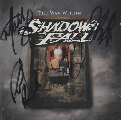 Shadows Fall The War Within - Autographed 2 CD album set (Double CD) US S8F2CTH496146