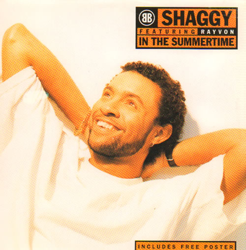 Shaggy In The Summertime + Poster 7" vinyl single (7 inch record / 45) UK GGY07IN642003