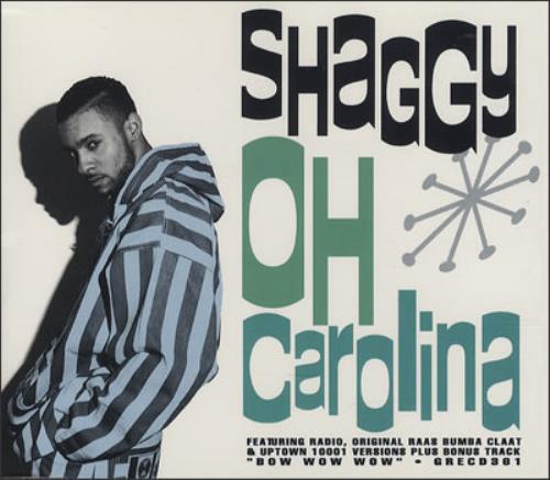 Shaggy Oh Carolina CD single (CD5 / 5") UK GGYC5OH73500