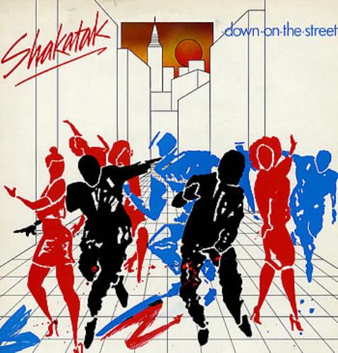 Shakatak Down On The Street vinyl LP album (LP record) UK SKALPDO285078