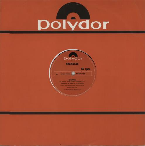 Shakatak Steppin' 12" vinyl single (12 inch record / Maxi-single) UK SKA12ST656325