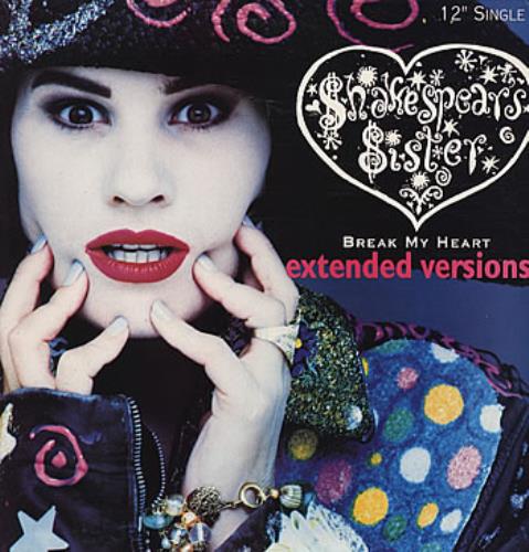 Shakespear's Sister Break My Heart 12" vinyl single (12 inch record / Maxi-single) US SIS12BR58148