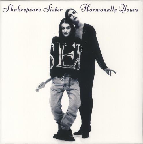 Shakespear's Sister Hormonally Yours - Transparent Blue Vinyl vinyl LP album (LP record) UK SISLPHO878979