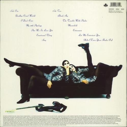 Shakespear's Sister Hormonally Yours vinyl LP album (LP record) UK SISLPHO552019