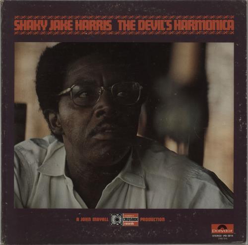 Shakey Jake The Devil's Harmonica vinyl LP album (LP record) UK VHDLPTH672124