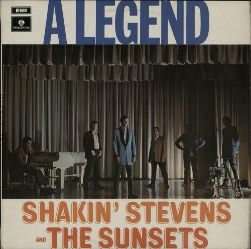 Shakin' Stevens A Legend - 1st vinyl LP album (LP record) UK STVLPAL154458