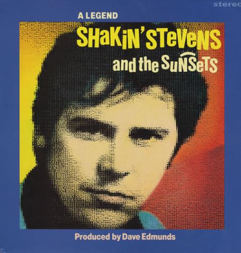 Shakin' Stevens A Legend vinyl LP album (LP record) Dutch STVLPAL256020