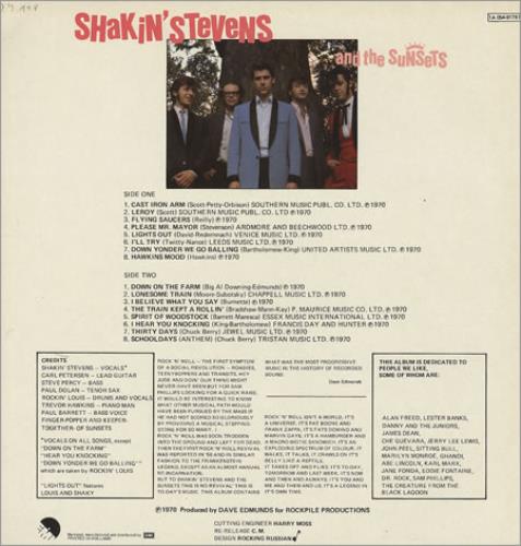 Shakin' Stevens A Legend vinyl LP album (LP record) Dutch STVLPAL256020