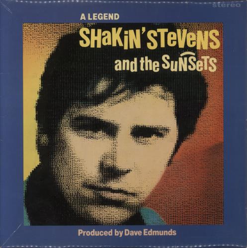 Shakin' Stevens A Legend vinyl LP album (LP record) UK STVLPAL04783