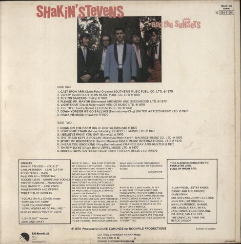 Shakin' Stevens A Legend vinyl LP album (LP record) UK STVLPAL04783
