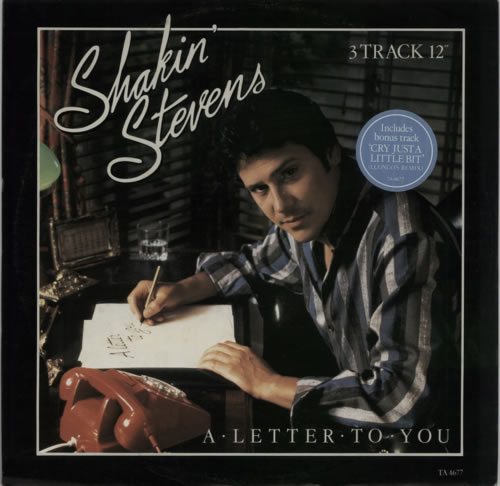 Shakin' Stevens A Letter To You 12" vinyl single (12 inch record / Maxi-single) UK STV12AL594195
