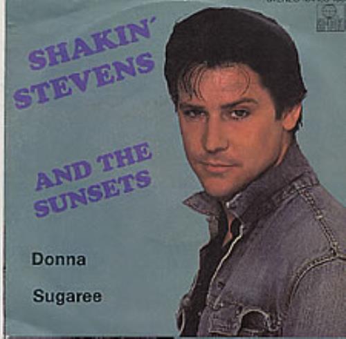 Shakin' Stevens Donna 7" vinyl single (7 inch record / 45) German STV07DO254667