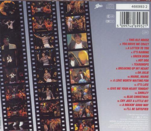 Shakin' Stevens Greatest Hits CD album (CDLP) UK STVCDGR259793