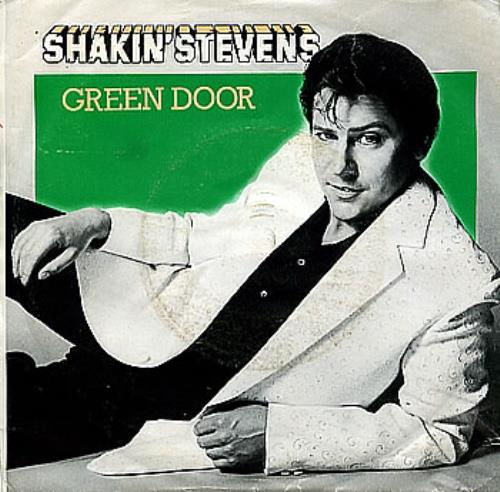 Shakin' Stevens Green Door 7" vinyl single (7 inch record / 45) Australian STV07GR267682