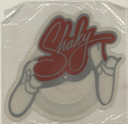 Shakin' Stevens It's Late - EX shaped picture disc (picture disc vinyl record) UK STVSHIT684420