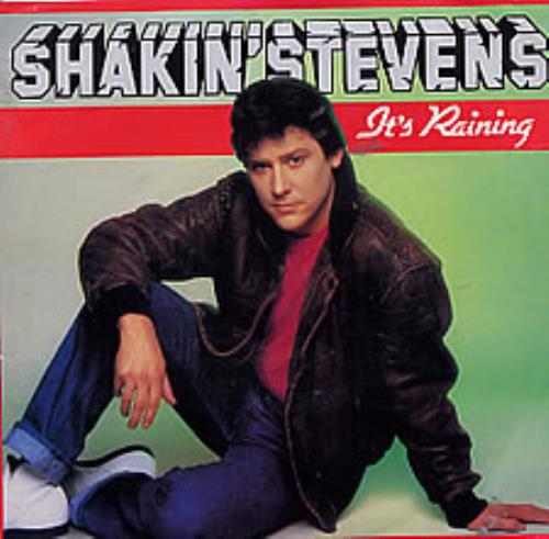 Shakin' Stevens It's Raining 7" vinyl single (7 inch record / 45) Australian STV07IT254815