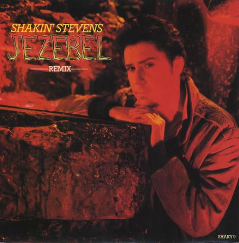 Shakin' Stevens Jezebel 7" vinyl single (7 inch record / 45) UK STV07JE239551