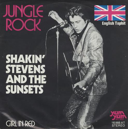 Shakin' Stevens Jungle Rock 7" vinyl single (7 inch record / 45) German STV07JU254658