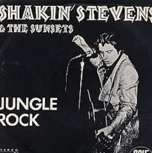 Shakin' Stevens Jungle Rock 7" vinyl single (7 inch record / 45) Italian STV07JU267706