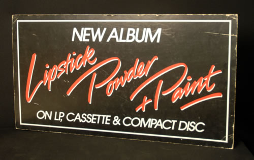 Shakin' Stevens Lipstick, Powder and Paint display UK STVDILI622535